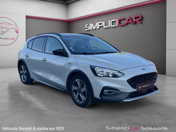 Ford focus active 1.0 ecoboost 125 ch active - suivi/car play/radar av ar - garantie 12 mois occasion simplicicar soissons...