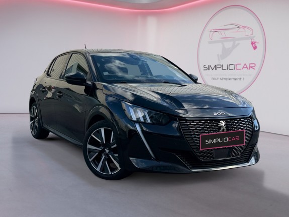 Peugeot 208 gt line 100 ch eat8 carplay / camera de recul / courroie de distrib ok / toit panoramique occasion simplicicar...