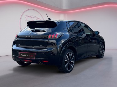 Peugeot 208 gt line 100 ch eat8 carplay / camera de recul / courroie de distrib ok / toit panoramique occasion simplicicar...