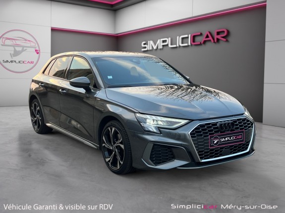 Audi a3 sportback 35 tfsi 150 s tronic 7 s line / garantie 12 mois occasion simplicicar mery-sur-oise simplicicar...