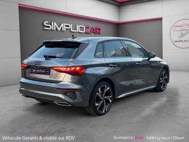 Audi a3 sportback 35 tfsi 150 s tronic 7 s line / garantie 12 mois occasion simplicicar mery-sur-oise simplicicar...