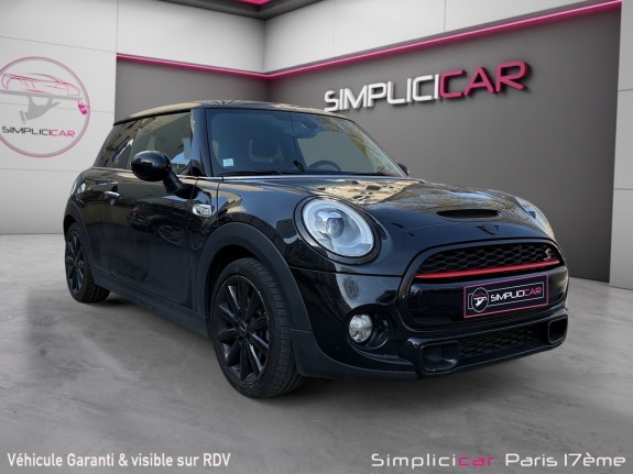Mini cooper s 192 ch / apple carplay/harman kardon/sieges chauffant/garantie 12 mois occasion paris 17ème (75)(porte...