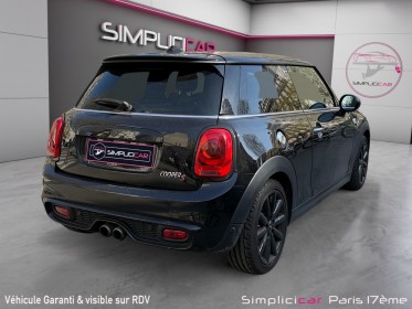 Mini cooper s 192 ch / apple carplay/harman kardon/sieges chauffant/garantie 12 mois occasion paris 17ème (75)(porte...