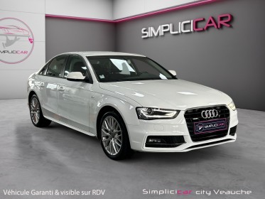 Audi a4 2.0 tdi 150 quattro s line radar arr / jantes18 occasion simplicicar veauche simplicicar simplicibike france