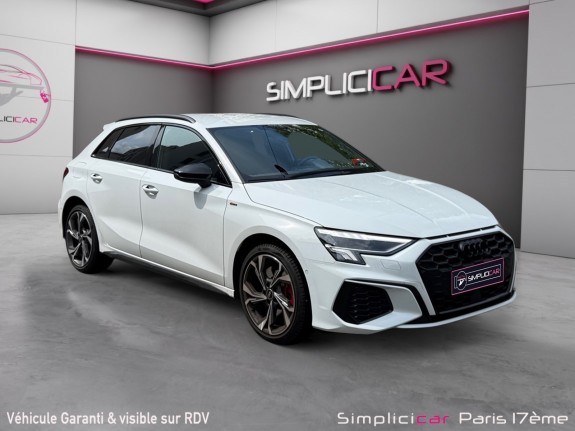 Audi a3 sportback 40 tfsie 204 s tronic 6 s line occasion paris 17ème (75)(porte maillot) simplicicar simplicibike france