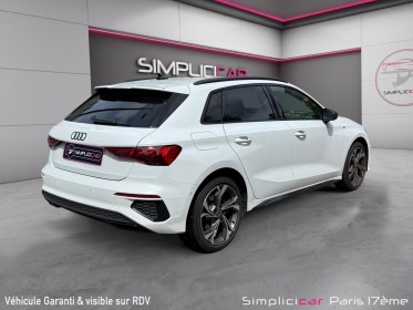 Audi a3 sportback 40 tfsie 204 s tronic 6 s line occasion paris 17ème (75)(porte maillot) simplicicar simplicibike france