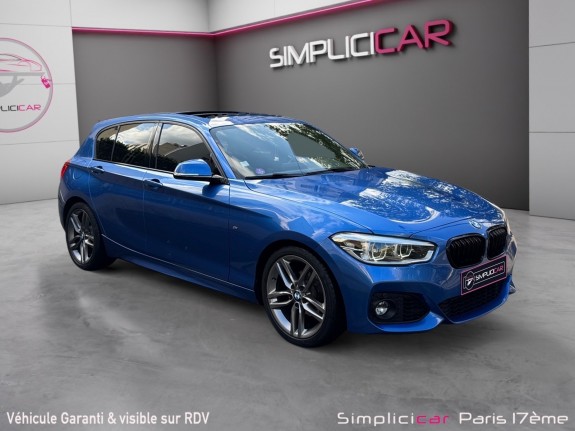 Bmw serie 1 f20 lci2 118i 136 ch bva8 m sport pack m sport shadow/ toit ouvrant/carplay/garantie 12 mois occasion paris...