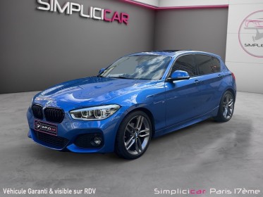 Bmw serie 1 f20 lci2 118i 136 ch bva8 m sport pack m sport shadow/ toit ouvrant/carplay/garantie 12 mois occasion paris...