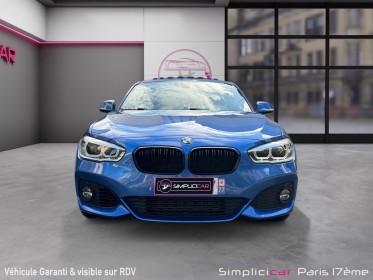 Bmw serie 1 f20 lci2 118i 136 ch bva8 m sport pack m sport shadow/ toit ouvrant/carplay/garantie 12 mois occasion paris...