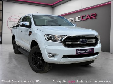 Ford ranger super cabine 2.0 ecoblue 170 bv10 xlt/carplay/couvre benne/attelage/radar ar/1er main/entretien ford occasion...