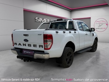 Ford ranger super cabine 2.0 ecoblue 170 bv10 xlt/carplay/couvre benne/attelage/radar ar/1er main/entretien ford occasion...