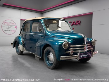 Renault 4 renault 4 cv 1952 – toit découvrable – véhicule de collection occasion simplicicar saint-jean simplicicar...