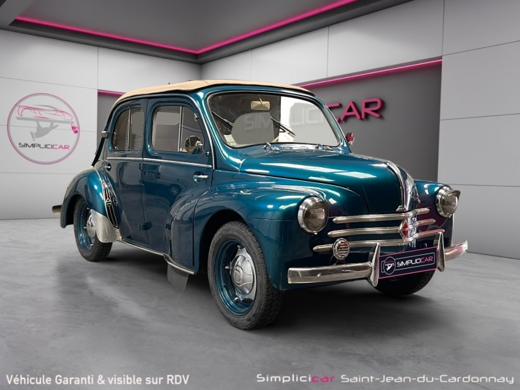 Renault 4 renault 4 cv 1952 – toit découvrable – véhicule de collection occasion simplicicar saint-jean simplicicar...