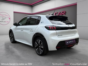 Peugeot 208 electrique 50 kwh 136ch gt - full options - toit ouvrant - garantie 12 mois occasion paris 17ème (75)(porte...