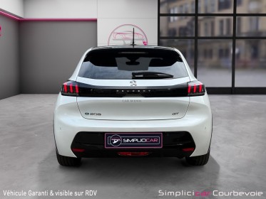 Peugeot 208 electrique 50 kwh 136ch gt - full options - toit ouvrant - garantie 12 mois occasion paris 17ème (75)(porte...