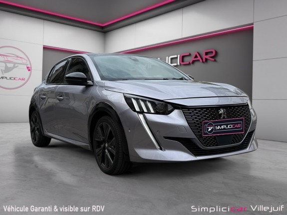 Peugeot 208 puretech 100 ss eat8 gt toit panoramique siège chauffant/electrique carplay garantie 12 mois occasion...