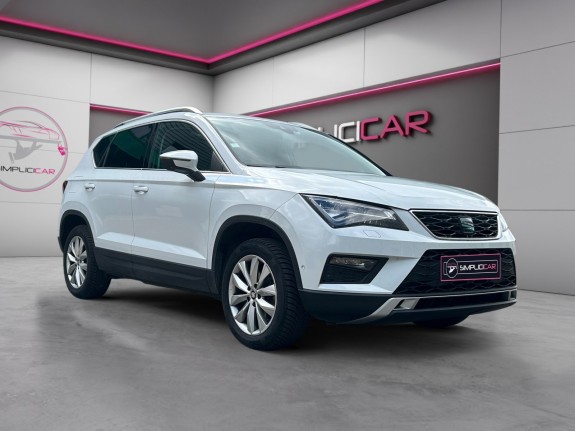 Seat ateca 1.6 tdi 115 ch start/stop ecomotive dsg7 xcellence /int cuir/attelage amov /garantie 12mois occasion  simplicicar...