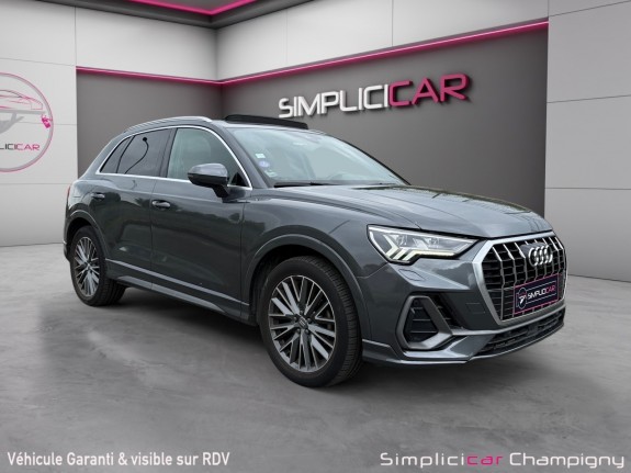 Audi q3 q3 35 tfsi 150 ch s line / sline / toit ouvrant / bang olufsen occasion champigny-sur-marne (94) simplicicar...