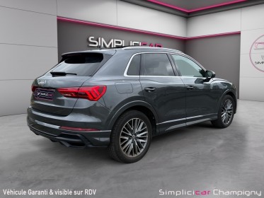 Audi q3 q3 35 tfsi 150 ch s line / sline / toit ouvrant / bang olufsen occasion champigny-sur-marne (94) simplicicar...