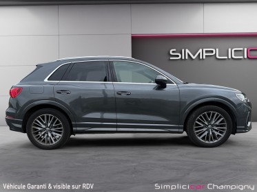 Audi q3 q3 35 tfsi 150 ch s line / sline / toit ouvrant / bang olufsen occasion champigny-sur-marne (94) simplicicar...