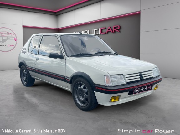 Peugeot 205 1.9 8v 130ch gti carte grise ffve / restauration complète en 2023 / garanti 12 mois occasion simplicicar royan...