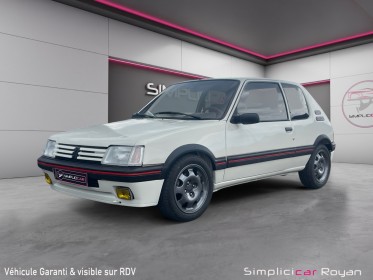 Peugeot 205 1.9 8v 130ch gti carte grise ffve / restauration complète en 2023 / garanti 12 mois occasion simplicicar royan...