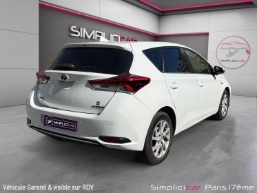 Toyota auris business hybride 136h design business/entretien toyota/garantie 12 mois occasion paris 17ème (75)(porte...