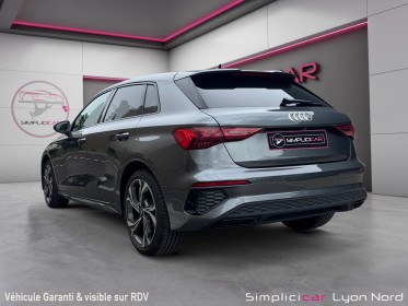 Audi a3 sportback 35 tfsi mild hybrid 150 s tronic 7 s line occasion simplicicar lyon nord  simplicicar simplicibike france