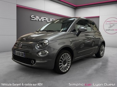 Fiat 500 cabriolet phase 3 1.2 mpi 8v 69 cv - courroie changée - garantie 12 mois occasion simplicicar lyon ouest...