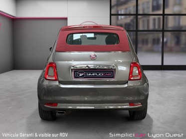 Fiat 500 cabriolet phase 3 1.2 mpi 8v 69 cv - courroie changée - garantie 12 mois occasion simplicicar lyon ouest...