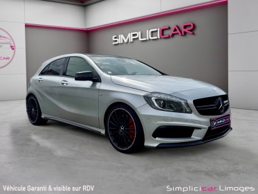 Mercedes classe a 45 amg 4-matic speedshift dct a garantie 12 mois occasion simplicicar limoges  simplicicar simplicibike...