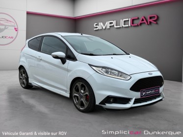 Ford fiesta 1.6 ecoboost 182 st / siege recaro/ siege chauffant/ camera de recul occasion simplicicar dunkerque simplicicar...