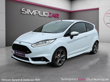 Ford fiesta 1.6 ecoboost 182 st / siege recaro/ siege chauffant/ camera de recul occasion simplicicar dunkerque simplicicar...