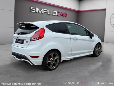 Ford fiesta 1.6 ecoboost 182 st / siege recaro/ siege chauffant/ camera de recul occasion simplicicar dunkerque simplicicar...