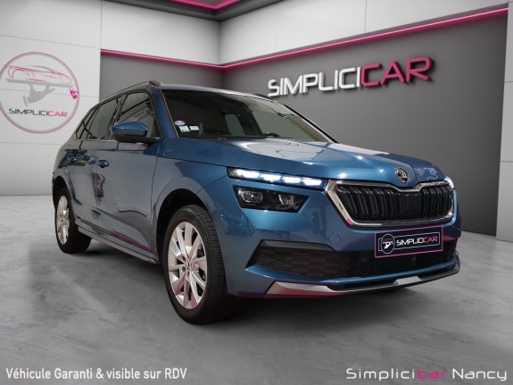Skoda kamiq 1.0 tsi 116ch dsg7 finition style /  france / full skoda / garantie 12 mois occasion simplicicar nancy...