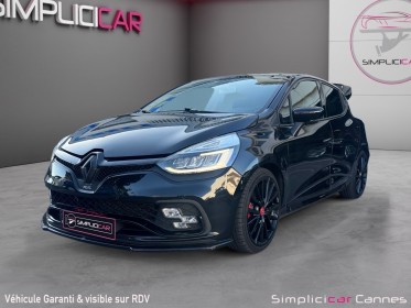 Renault clio iv 1.6 turbo 220 energy rs trophy edc - demi ligne  becquet rs occasion simplicicar frejus  simplicicar...