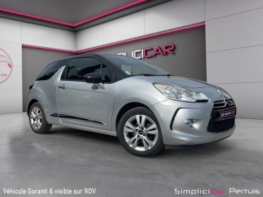 Ds ds 3 bluehdi 100 ss bvm so chic occasion simplicicar pertuis  simplicicar simplicibike france