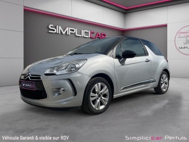 Ds ds 3 bluehdi 100 ss bvm so chic occasion simplicicar pertuis  simplicicar simplicibike france