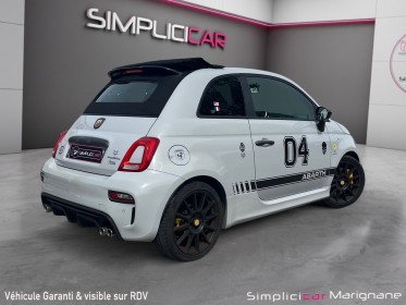 Fiat abarth 595 competizione 70eanniversaire cabriolet 179cv pack carbone/alcantara/carplay - garantie 12 mois - occasion...