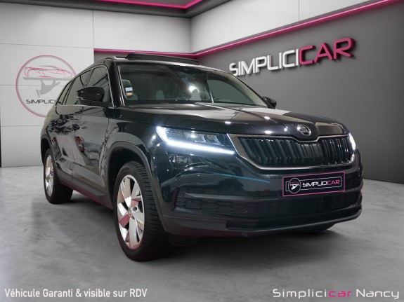 Skoda kodiaq 2.0 tdi 150ch scr dsg7 7 places finition style / france / toit ouvrant pano / attelage amovible occasion...