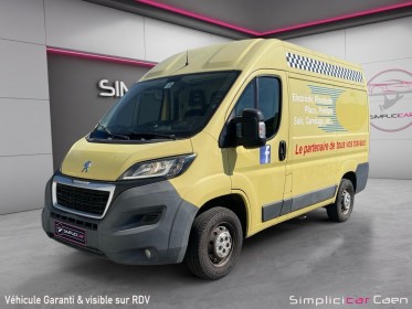 Peugeot boxer fourgon tole 330 l1h2 2.2 hdi 130 pack cd clim nav moteur neuf occasion simplicicar caen  simplicicar...