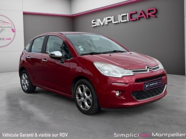 Citroen c3 vti 82ch musicbox 1ère main occasion montpellier (34) simplicicar simplicibike france
