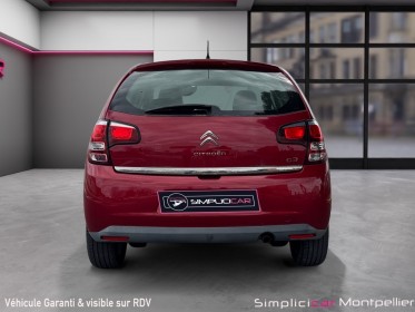 Citroen c3 vti 82ch musicbox 1ère main occasion montpellier (34) simplicicar simplicibike france