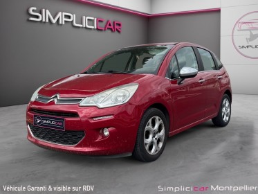 Citroen c3 vti 82ch musicbox 1ère main occasion montpellier (34) simplicicar simplicibike france