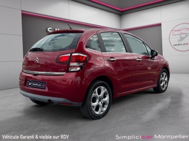 Citroen c3 vti 82ch musicbox 1ère main occasion montpellier (34) simplicicar simplicibike france