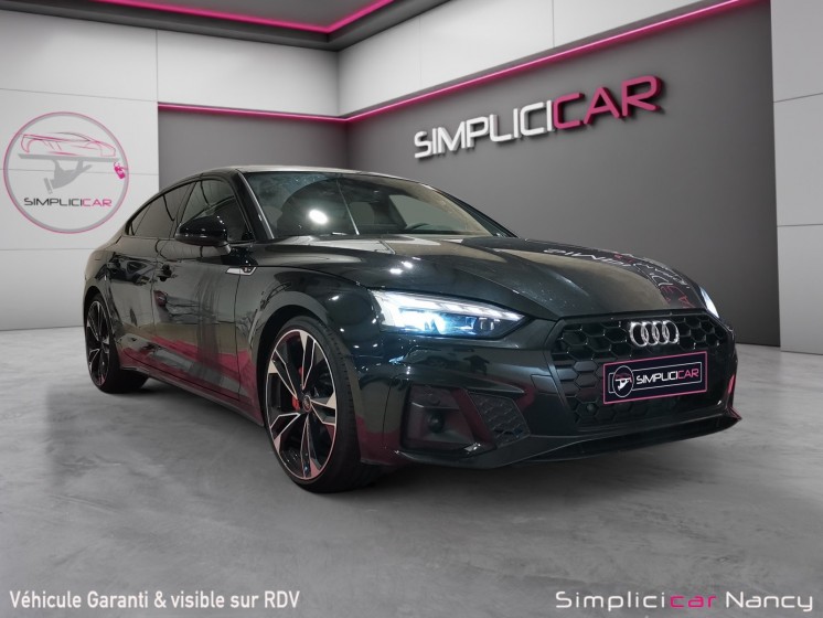 Audi a5 sportback 40 tdi 204 s tronic 7 s line / origine france / garantie audi 12/26 / toit ouvrant / 20' occasion... Audi a5 sportback 40 tdi 204 s tronic 7 s line / origine france / garantie audi 12/26 / toit ouvrant / 20' occasion...