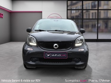 Smart fortwo coupe 1.0 71 ch ss ba6 passion/garantie 12 mois occasion paris 17ème (75)(porte maillot) simplicicar...
