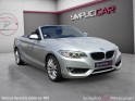 Bmw serie 2 cabriolet f23 218d 150 ch lounge a - capote impeccable - volant et boite de vitesse m sport - clim bizone -......