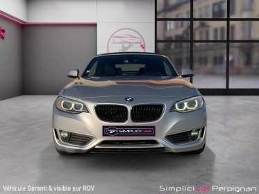 Bmw serie 2 cabriolet f23 218d 150 ch lounge a - capote impeccable - volant et boite de vitesse m sport - clim bizone -......