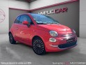 Fiat 500 my17 1.2 69 ch eco pack lounge carplay, regulateur, toit panoramique, garantie 12 mois occasion montpellier (34)...